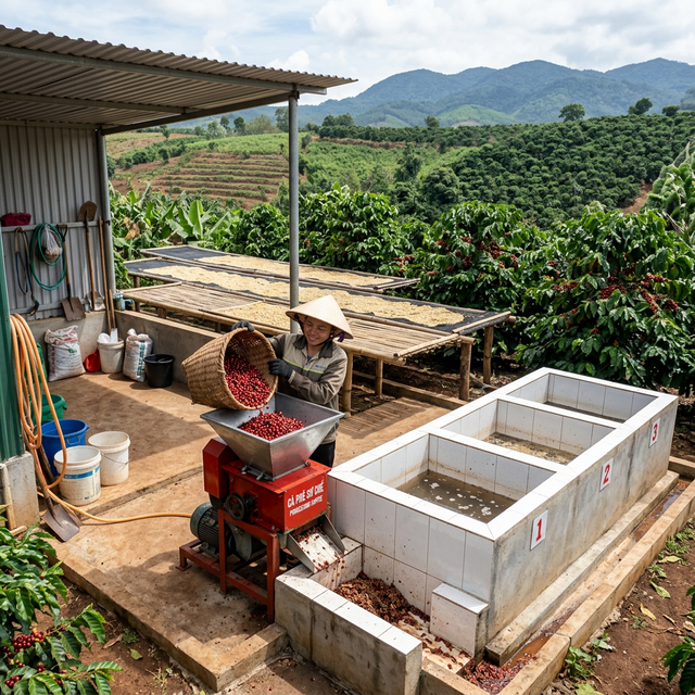 Mini Coffee Processing Wet Mill