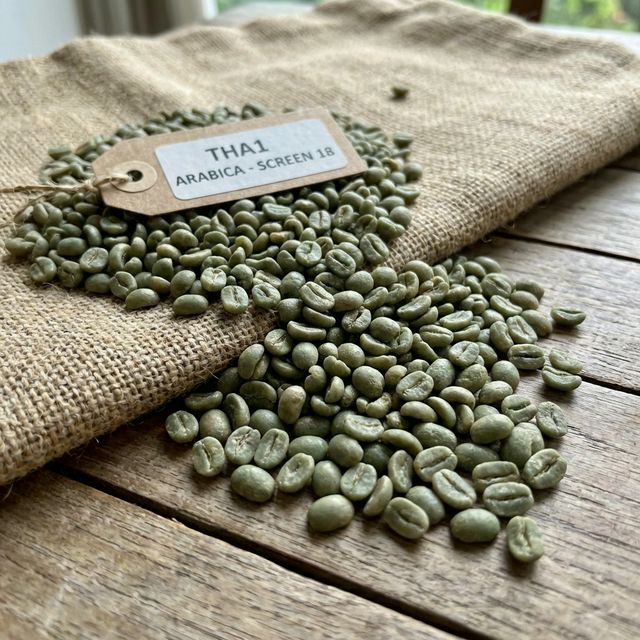 Hạt cà phê THA1 kích thước lớn (sàng 18)