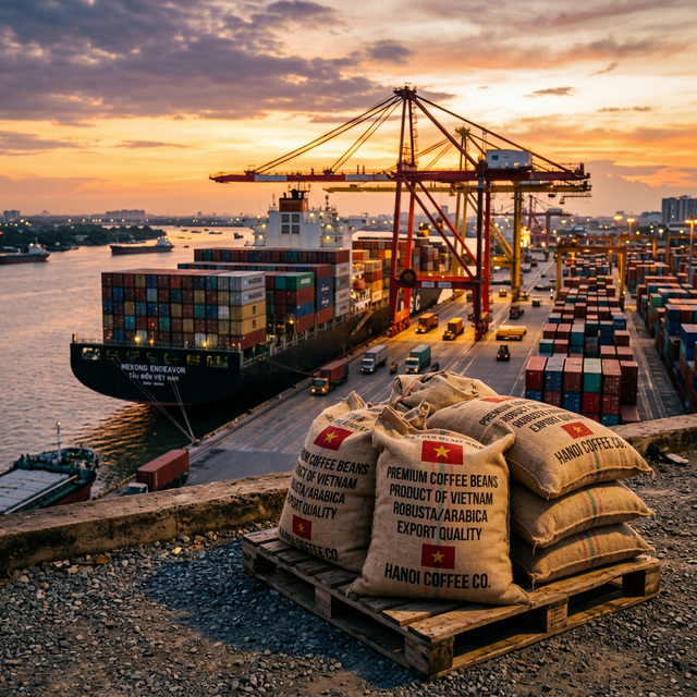 Vietnam Coffee Export Port